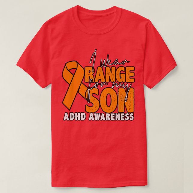 I Wear Orange For My Son T-Shirt (Design Front)