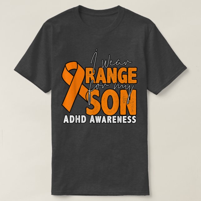 I Wear Orange For My Son T-Shirt (Design Front)