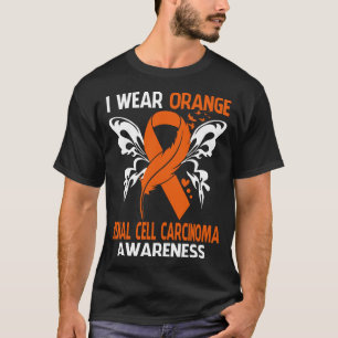 I Wear Orange For RENAL CELL CARCINOMA Awareness T-Shirt