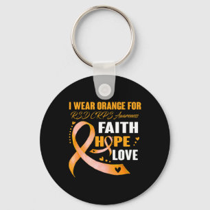 I Wear Orange For Rsd Crps Awareness Gifts Key Ring