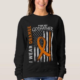 I Wear Orange Godfather Multiple Sclerosis Awarene Sweatshirt