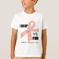 I Wear Peach For My Grandma - Uterine Cancer