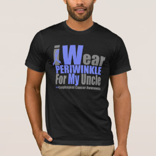 I Wear Periwinkle For My Uncle Oesophageal Cancer T-Shirt