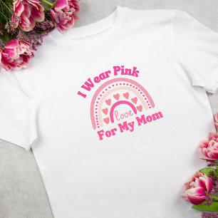 I Wear Pink Breast Cancer Awareness T-Shirt