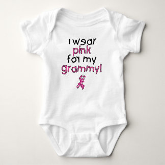 I Wear Pink for My Grammy ($18.95) Baby Bodysuit