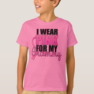 I Wear Pink for My Grammy - Breast Cancer T-Shirt