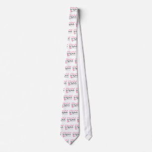 I Wear Pink For My Grandma Tie