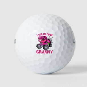 I Wear Pink For My Granny Breast Cancer Golf Balls