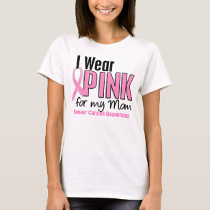 I Wear Pink For My Mum 10 Breast Cancer T-Shirt