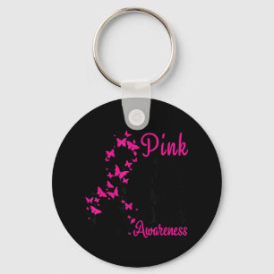 I Wear Pink for My Mum Breast Cancer Awareness Wom Key Ring