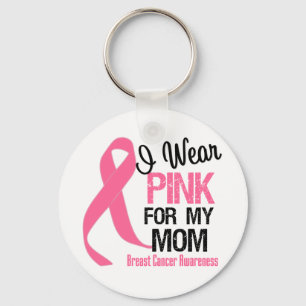 I Wear Pink For My Mum Key Ring