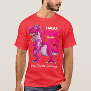 I Wear Pink For My Sister Breast Cancer Awareness T-Shirt