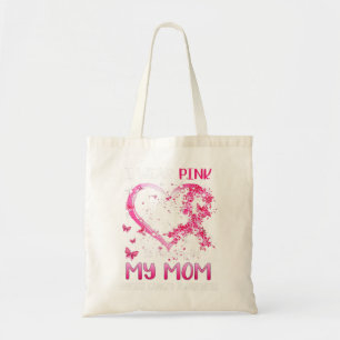 I Wear Pink In Memory Of My Mum Breast cancer Awar Tote Bag