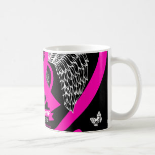 I Wear Pink In Memory Of My Sister Breast Cancer A Coffee Mug