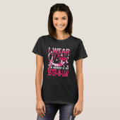 I Wear Pink In Memory Of My Sister In Law Breast T-Shirt (Front Full)