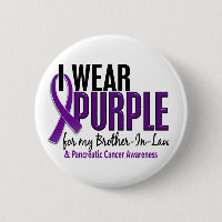 I Wear Purple Brother-In-Law 10 Pancreatic Cancer