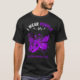 I Wear Purple For Arnold Chiari Malformation Aware T-Shirt