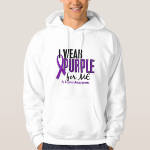 I Wear Purple For ME 10 Lupus Hoodie