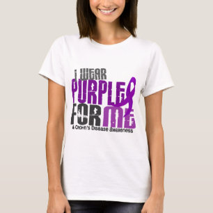 I Wear Purple For ME 6 Crohn’s Disease T-Shirt