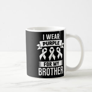 I Wear Purple For My Brother Overdose Awareness 1 Coffee Mug