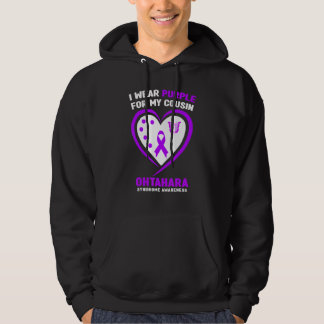 I Wear Purple for My Cousin Ohtahara Syndrome Awar Hoodie