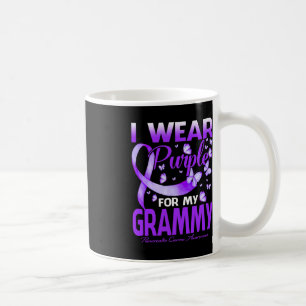 I Wear Purple For My Grammy Pancreatic Cancer Awar Coffee Mug
