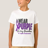 I Wear Purple For My Grandma 10 Lupus