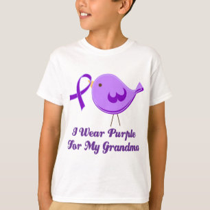 I Wear Purple For My Grandma T-Shirt