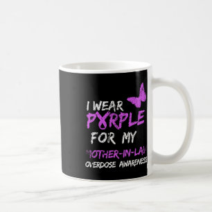 I Wear Purple For My Mother-in-law Overdose Awaren Coffee Mug