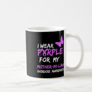 I Wear Purple For My Mother-in-law Overdose Awaren Coffee Mug