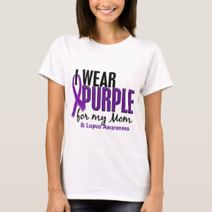 I Wear Purple For My Mum 10 Lupus T-Shirt
