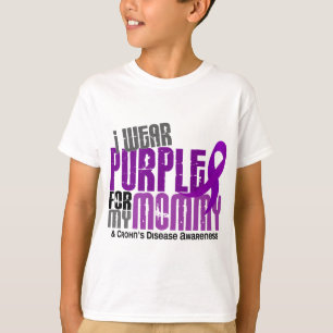 I Wear Purple For My Mummy 6 Crohn’s Disease T-Shirt