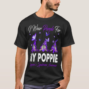 I Wear Purple For MY POPPIE Sjorgren's Syndrome Aw T-Shirt