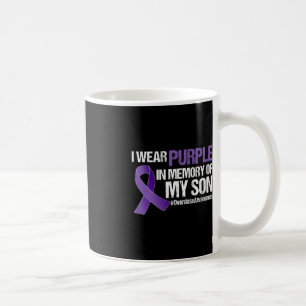 I Wear Purple For My Son Overdose Awareness 1 Coffee Mug