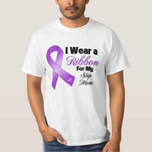 I Wear Purple For My Step-Mum T-Shirt