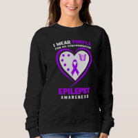 I Wear purple For My Stepdaughter Epilepsy Awarene