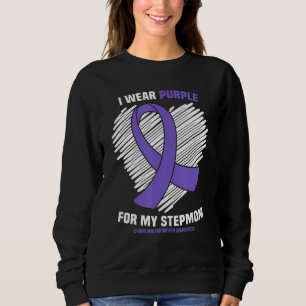 I Wear Purple For My Stepmom Chiari Malformation A Sweatshirt