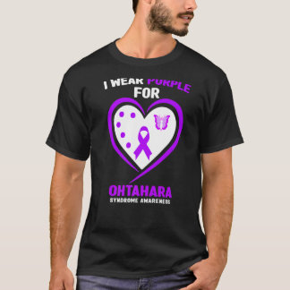 I Wear Purple for Ohtahara Syndrome Awareness 2 T-Shirt