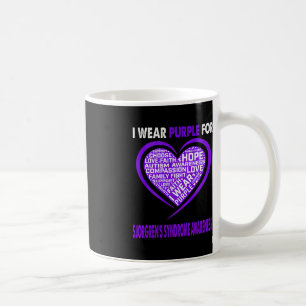 I Wear Purple For Sickle Cell Anaemia Awareness Fa Coffee Mug