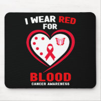 I Wear Red For Blood Cancer Awareness 3