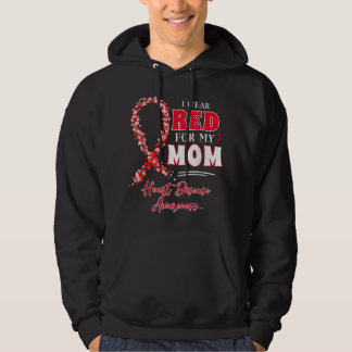 I Wear Red For My Son SCA Sudden Cardiac Arrest Aw Hoodie