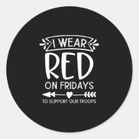 I Wear Red On Friday