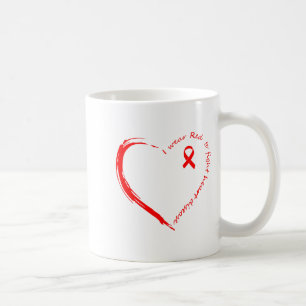 I Wear Red To Fight Heart Disease Awareness _2 Coffee Mug