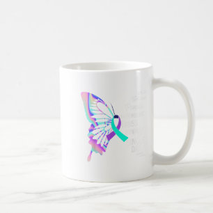 I Wear Teal &amp; Purple Suicide Prevention Awaren Coffee Mug