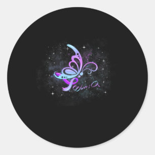 I Wear Teal And Purple For Someone I Love Suicide  Classic Round Sticker