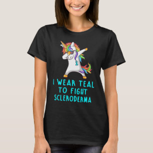 I Wear Teal To Fight Scleroderma T-Shirt