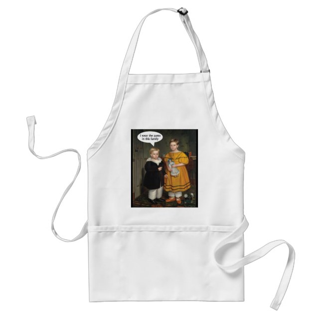 I wear the Pants - Funny Gay Couple Standard Apron (Front)