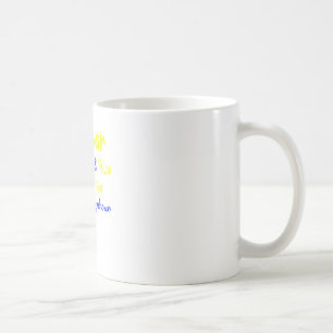 I Wear Yellow Blue to Fight Down SyndromeCo Coffee Mug