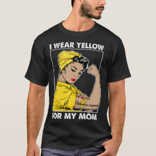 I Wear Yellow For My Mum Endometriosis Awareness T-Shirt