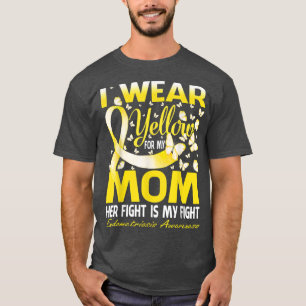 I Wear Yellow For My Mum Endometriosis Awareness T-Shirt